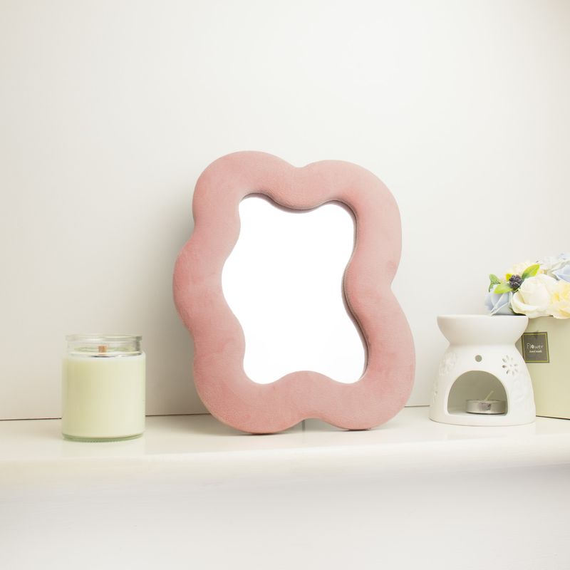 Vierkante Kiezel - Rozenblush - 22,5x27 cm