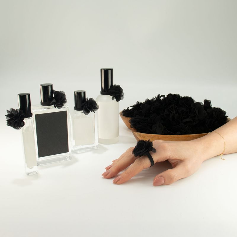 Geur Chiffon Diffuser Ringen - Zwart (03)