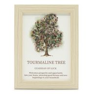 Edelsteenafbeelding - Levensboom - Toruraline (20x14.7x1cm)