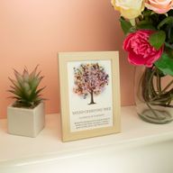 Edelsteenafbeelding - Levensboom - Multicolor (20x14.7x1cm)