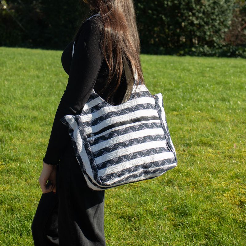 Jacquard Natureltas – Atlas Nomad – Wander Muse Tas