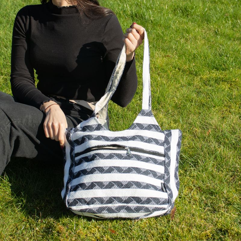 Jacquard Natureltas – Atlas Nomad – Wander Muse Tas