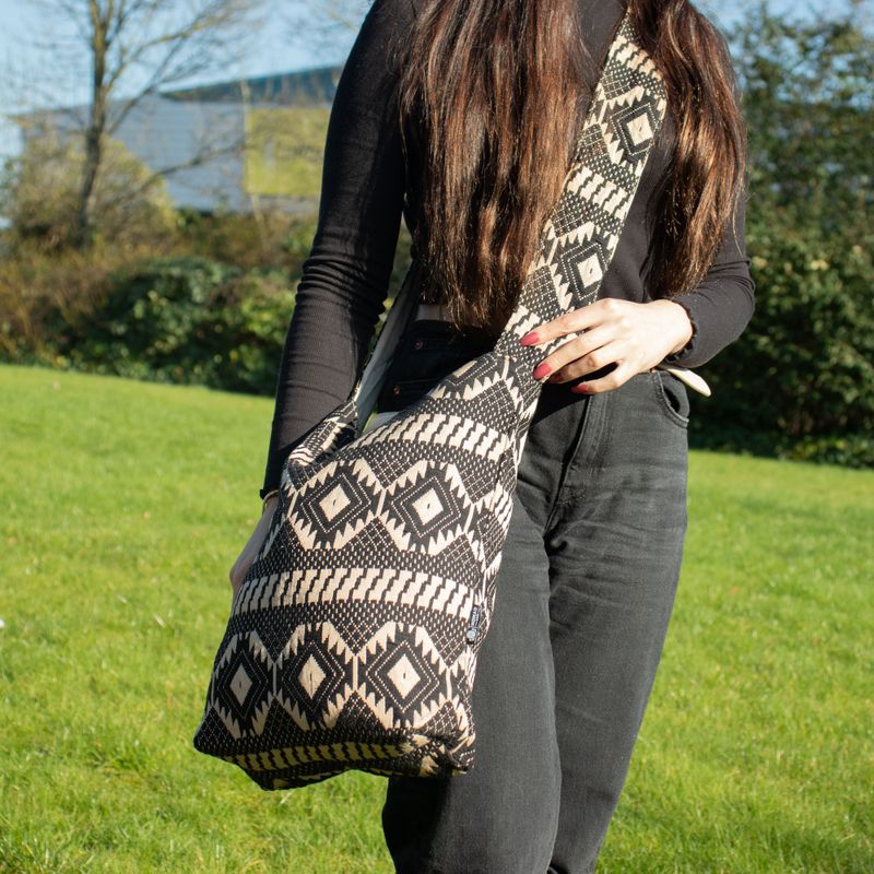 Jacquard Natureltas – Desert Loom – Nomad Carryall
