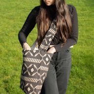 Jacquard Natureltas – Desert Loom – Nomad Carryall