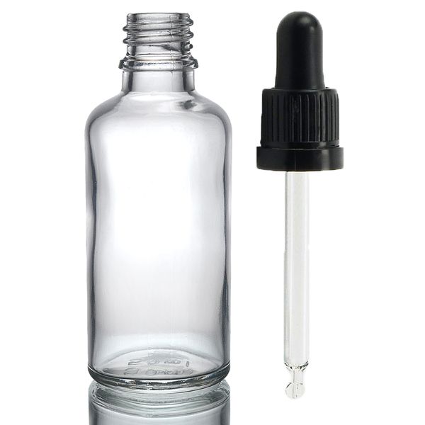 100ml Heldere Glazen Druppelfles