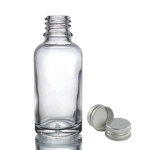 30ml Heldere Glazen Druppelfles met Aluminium Dop