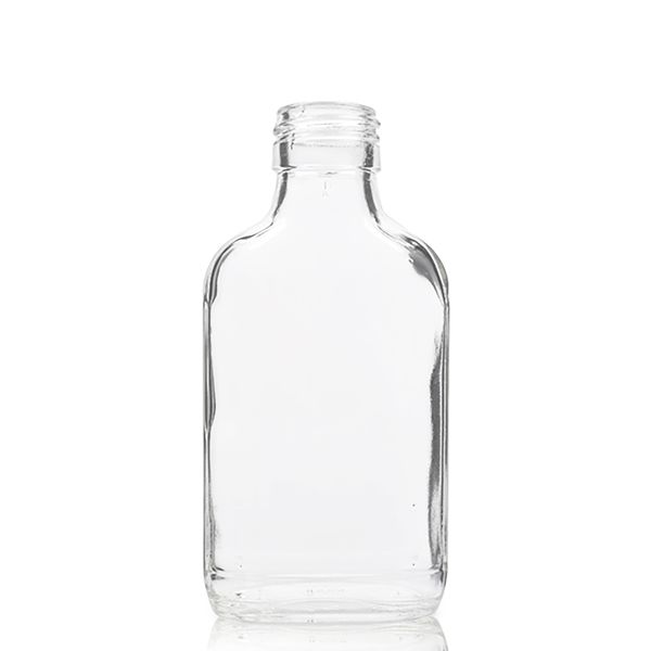 200ml Doorzichtige Glazen Fles met Aluminium Dop