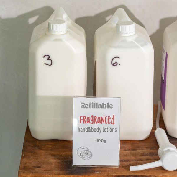 Geurige Body Washes & Lotions – Navulstation