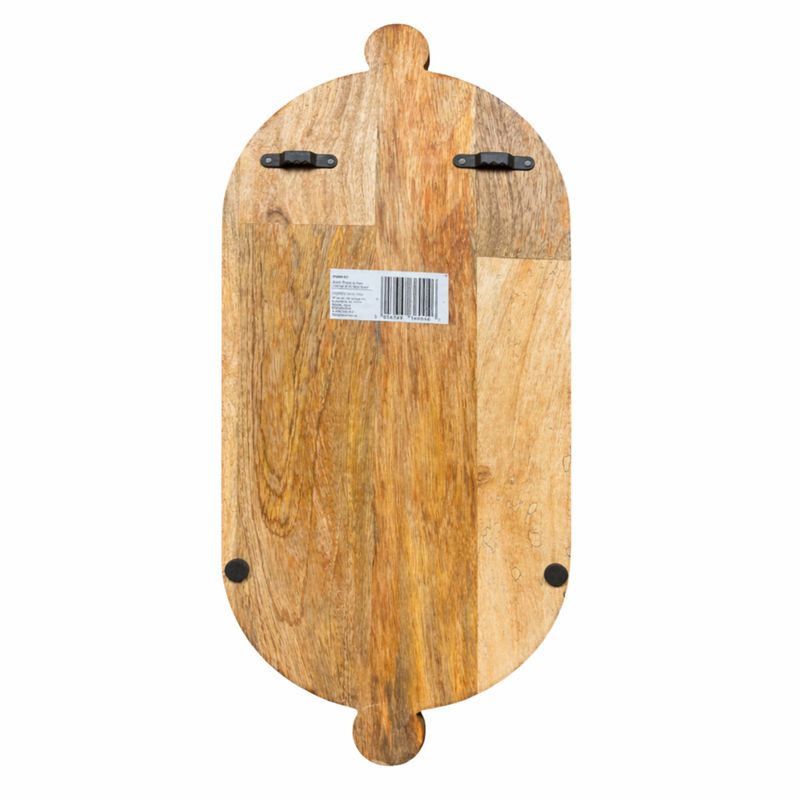 Maanfasen & Boom Gesneden Boog Wandplank