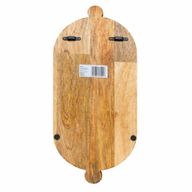 Maanfasen & Boom Gesneden Boog Wandplank