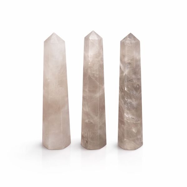 Edelsteen Zeszijdige Obelisk – Rookkwarts – ca.Edelsteen Zeszijdige Obelisk – Rookkwarts – ca. 11 cm