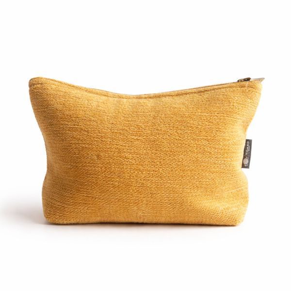 Nomad Sari Indiase Jacquard Toilettas – Marigold Loom