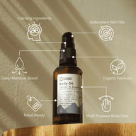 Biologische Lichaamsolie 50ml - Rozenbottel (Ongeparfumeerd)