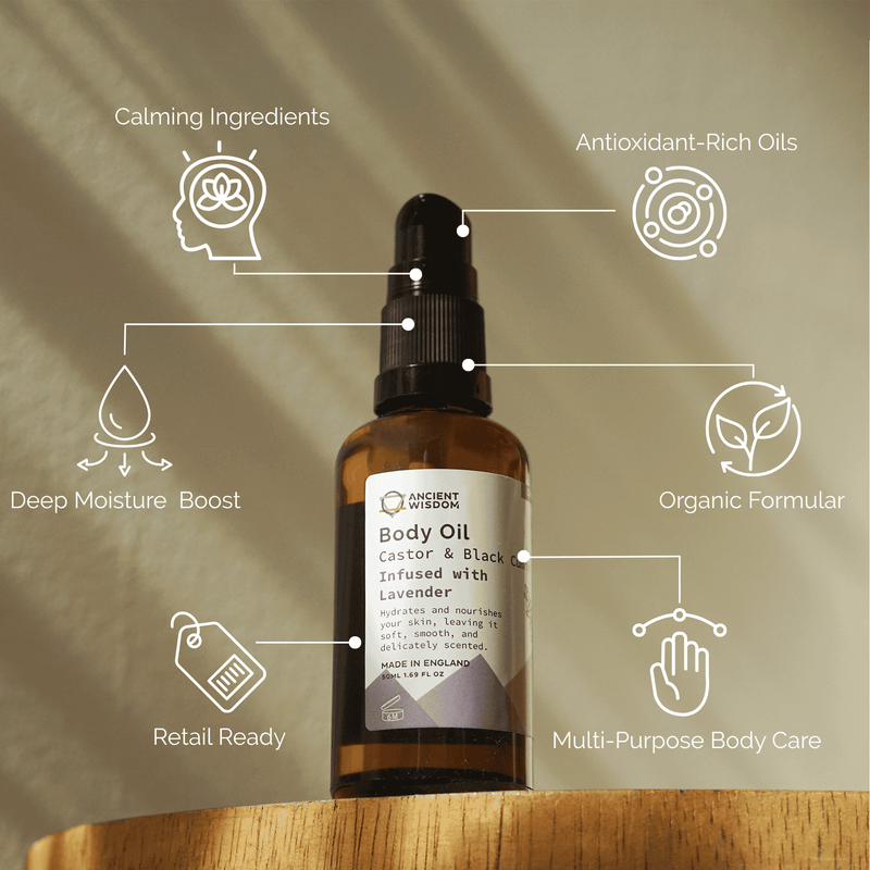 Biologische Lichaamsolie 50ml - Lavendel