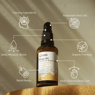 Biologische Lichaamsolie 50ml - Rozemarijn & Wierook