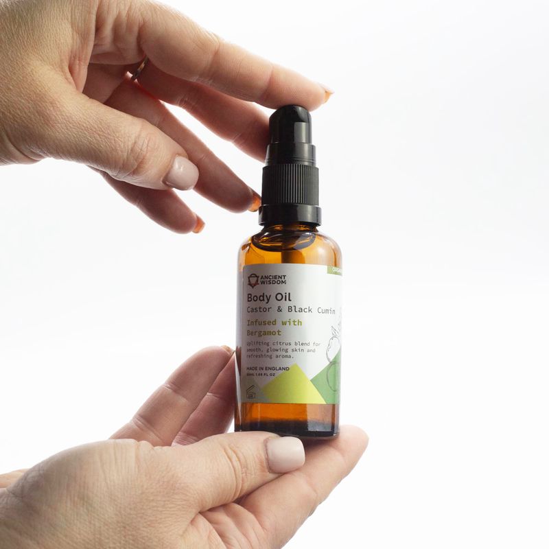 Biologische Lichaamsolie 50ml - Bergamot