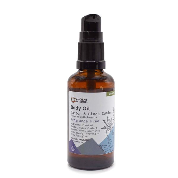 Biologische Lichaamsolie 50ml - Rozenbottel (Ongeparfumeerd)