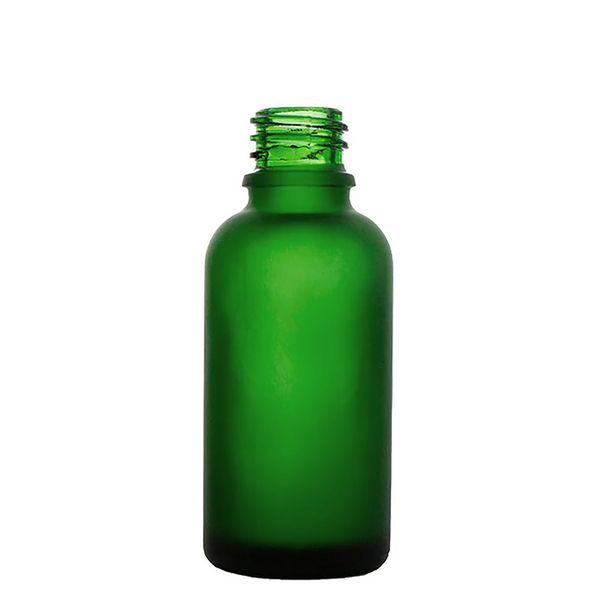 30 ml groen matglas pipetfles - zonder dop