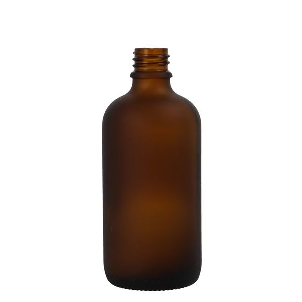 50 ml mat amberkleurig glas pipetfles - zonder dop