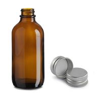 500ml Amber Glazen Boston Fles met Aluminium Dop
