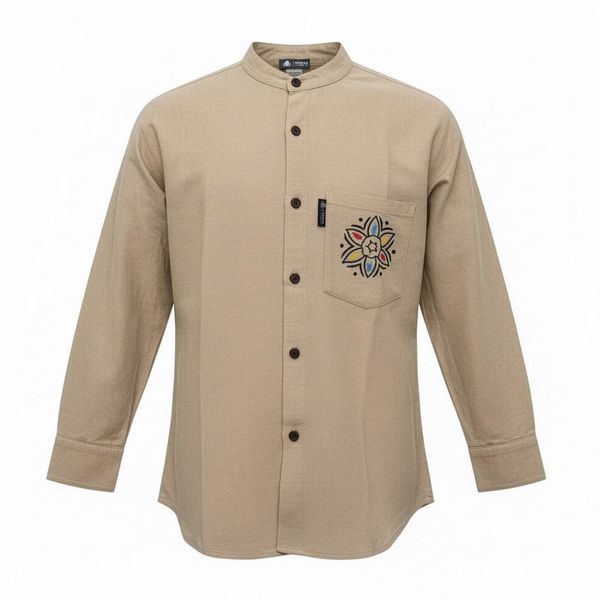 Nomad Sari Kathmandu Shirt - Steen - Medium
