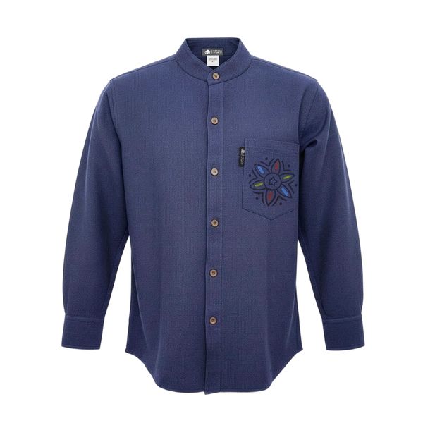 Nomad Sari Kathmandu Hemd - Indigo - Medium