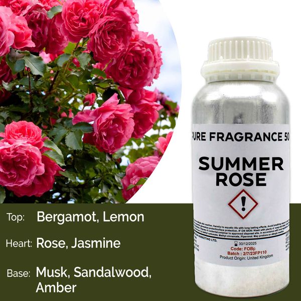 500ml (Pure) FO - Zomerse Roos
