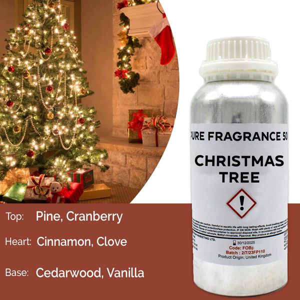 Kerstboom Puur Geur olie- 500ml