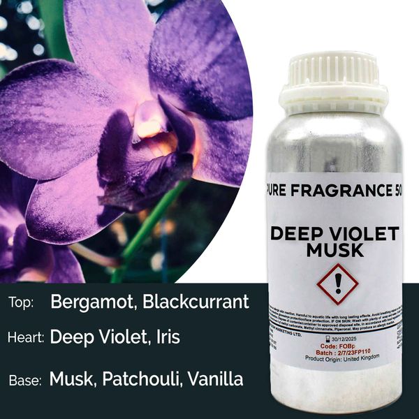 500ml (Puur) FO - Deep Violet Musk