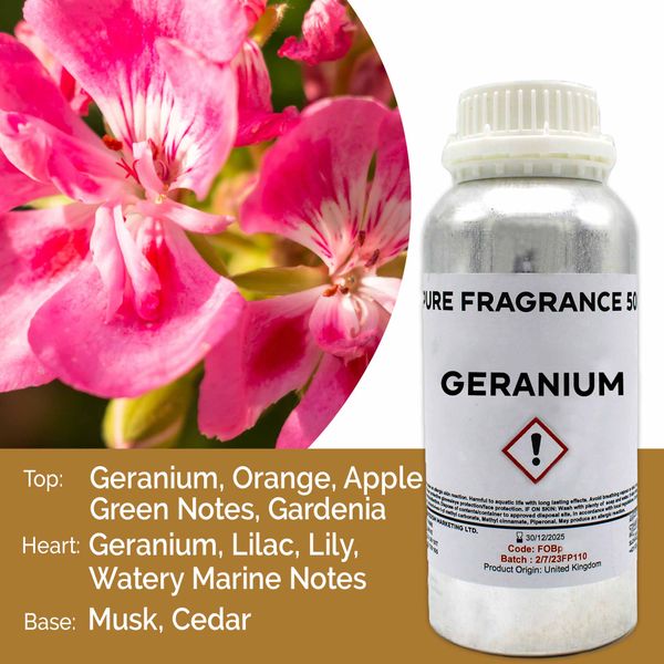 Geranium Puur Geur olie- 500ml