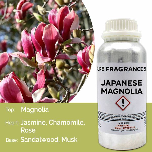 Japanse Magnolia Puur Geur olie- 500ml
