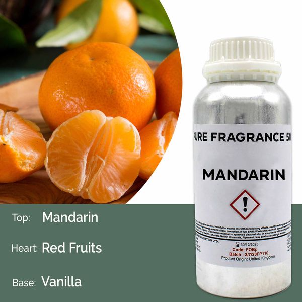 Mandarin Puur Geur olie- 500ml