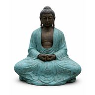 Grote Turquoise & Stenen Thaise Boeddha – 0,96 m