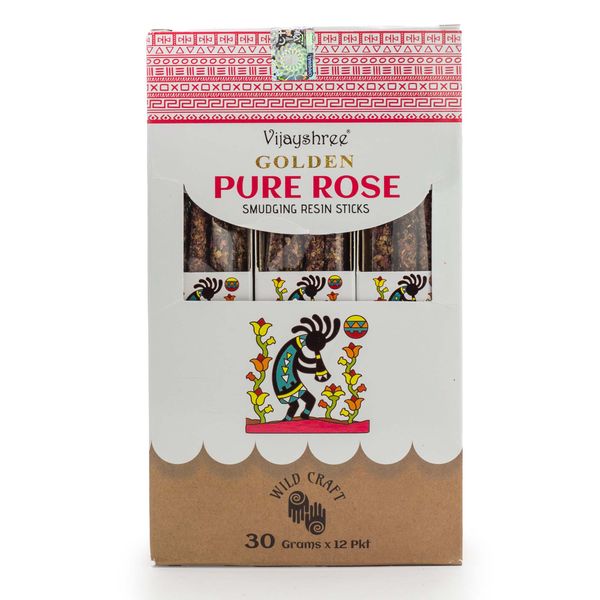 30g Gouden Pure Roos Smudging Harsstokjes (6st)