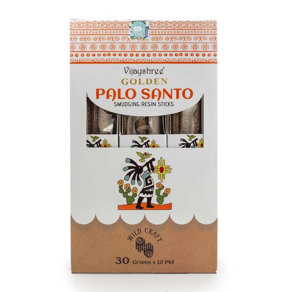 30g Gouden Palo Santo Smudging Harsstokjes (6st)