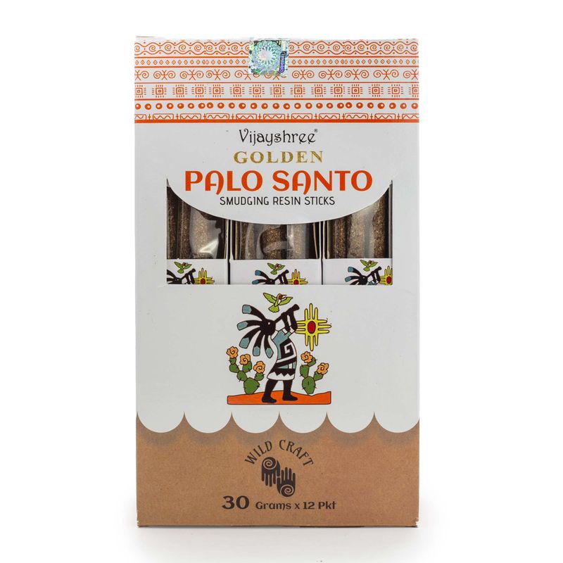 30g Gouden Palo Santo Smudging Harsstokjes (6st)