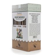 30g Gouden Patchouli Smudging Harsstokjes (6st)