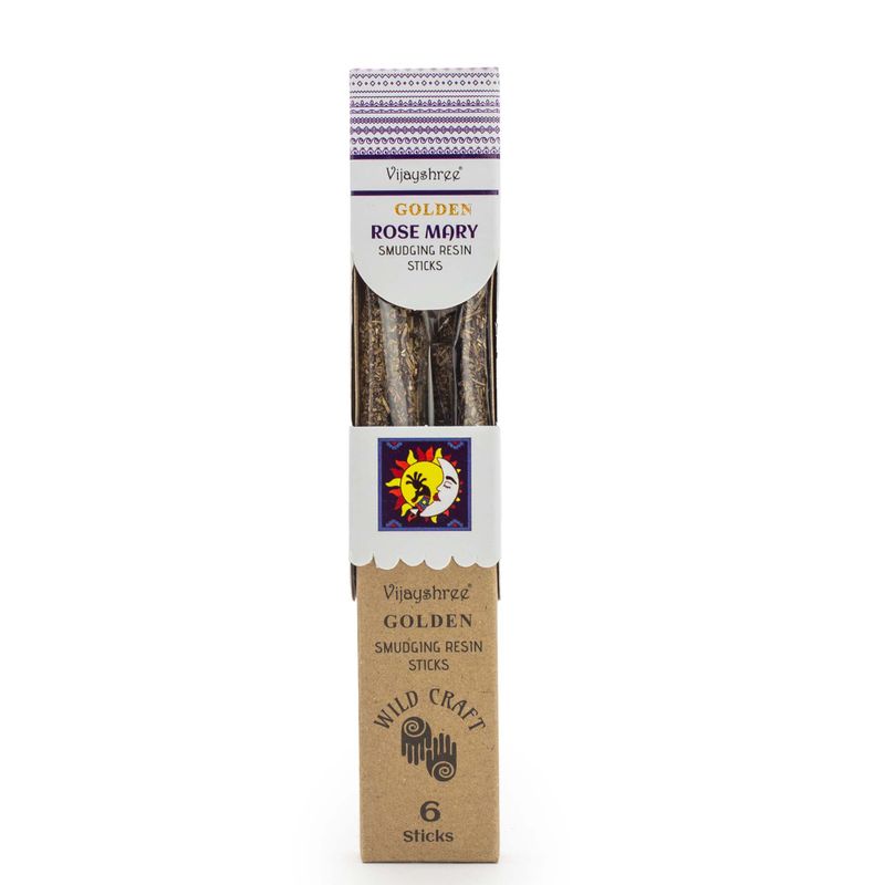 30g Gouden Rozemarijn Smudging Harssticks (6 stuks)