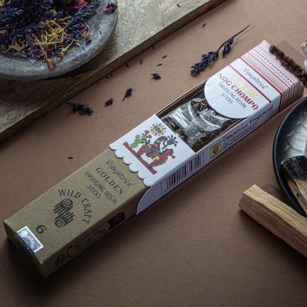 30g Gouden Nag Champa Smudging Harssticks (6 stuks)