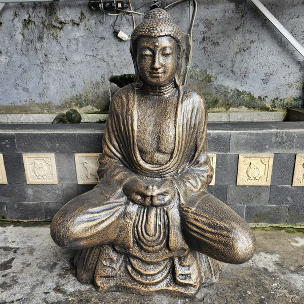 Grote Antiek Gouden Thaise Boeddha – 0,96 m