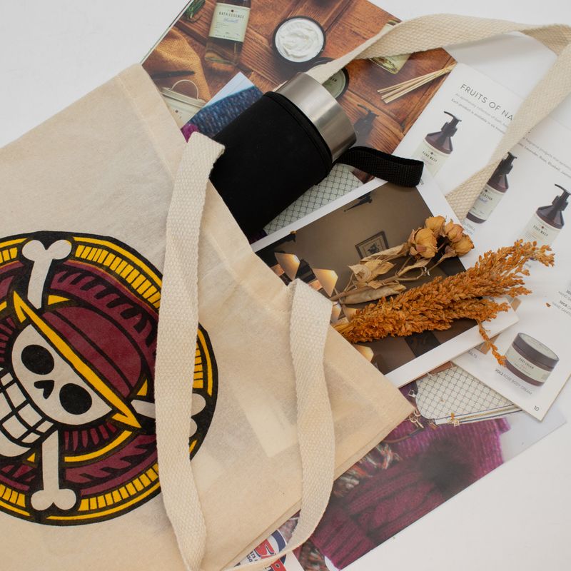 Iconische Basis Tote Tas - REBEL - (40x37cm) - Natuurlijke 4oz
