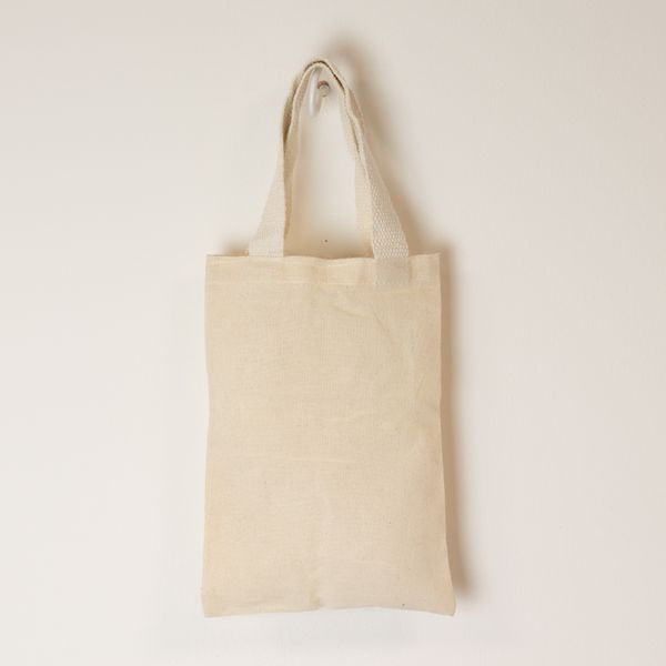 Iconische Mini Cadeau-Tas - Niet bedrukt- (25x20 cm) - Natuurkleur 4oz