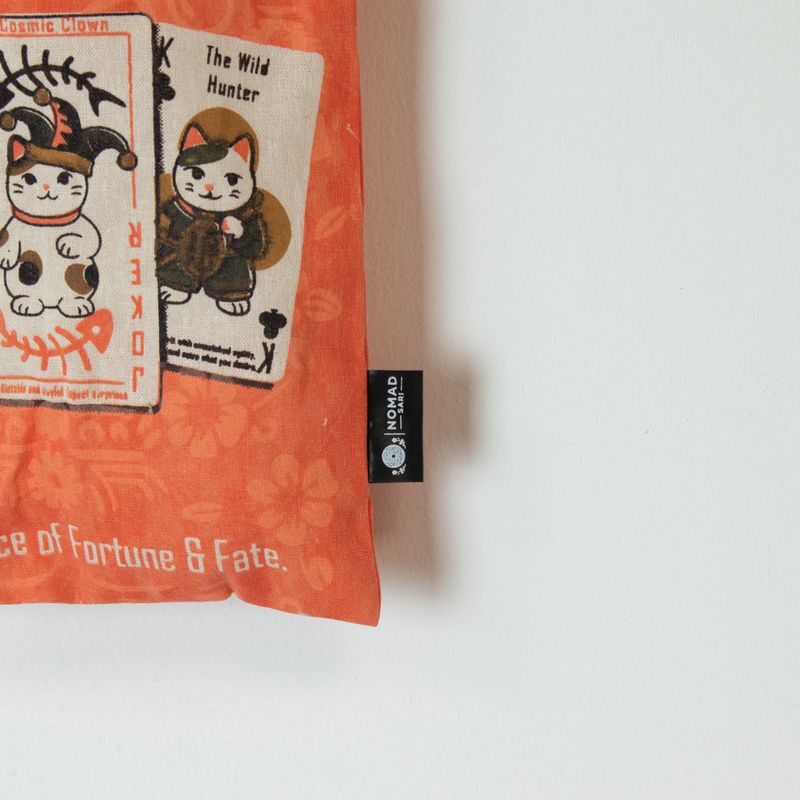 Iconische mini cadeau-tas - Maneki Neko (4 verschillende ontwerpen) - (25x20 cm) - Natuurkleur 4oz