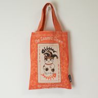Iconische mini cadeau-tas - Maneki Neko (4 verschillende ontwerpen) - (25x20 cm) - Natuurkleur 4oz