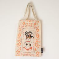 Iconische mini cadeau-tas - Maneki Neko (4 verschillende ontwerpen) - (25x20 cm) - Natuurkleur 4oz