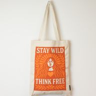 Iconic Toni Tote Bag - Stay Wild (41x31cm) - Natural 10oz