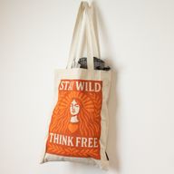 Iconic Toni Tote Bag - Stay Wild (41x31cm) - Natural 10oz