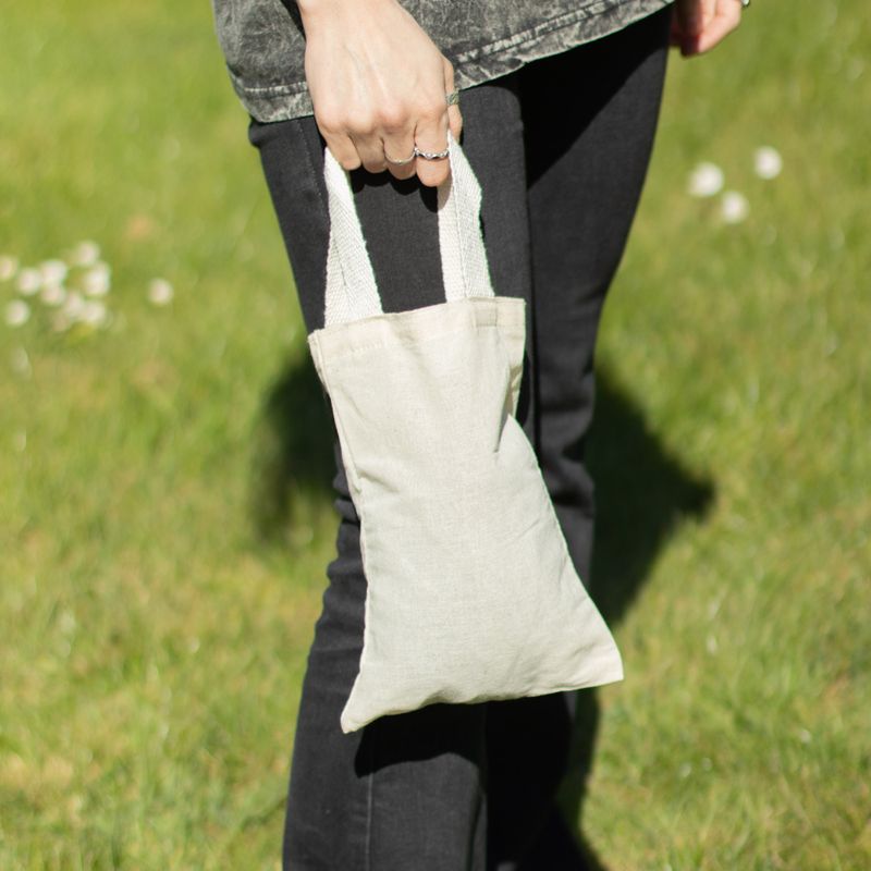 Iconische Mini Cadeau-Tas - Niet bedrukt- (25x20 cm) - Natuurkleur 4oz