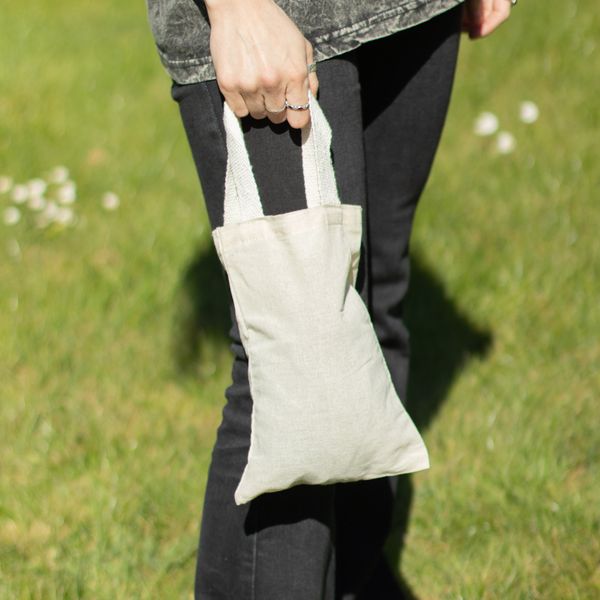 Iconische Mini Cadeau-Tas - Niet bedrukt- (25x20 cm) - Natuurkleur 4oz