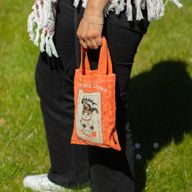 Iconische mini cadeau-tas - Maneki Neko (4 verschillende ontwerpen) - (25x20 cm) - Natuurkleur 4oz